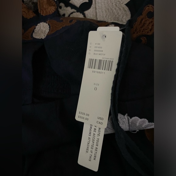 By Anthropologie Embroidered Halter Midi Dress - Picture 5 of 7